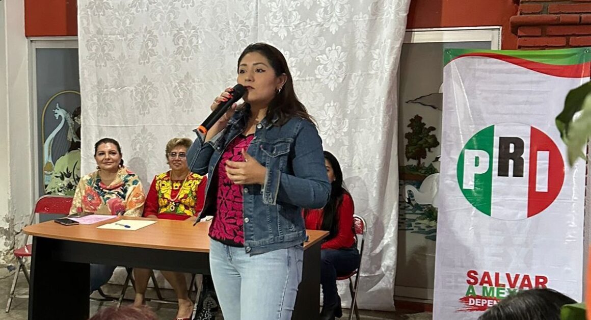 Liz Concha participa en la capacitación de mujeres priístas sobre la lucha contra el cáncer de mama  
