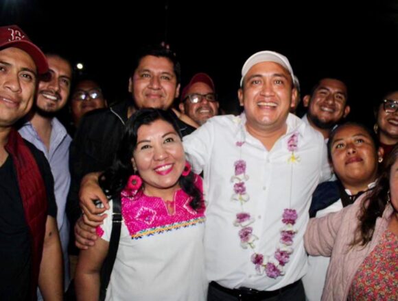 Con Laura Estrada y Nino Morales la 4T se fortalece, asegura militancia de Xoxocotlán