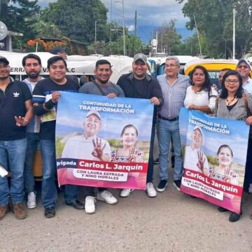 Noé Jara y Carlos Jarquín aliados para fortalecer la 4T en Xoxocotlán