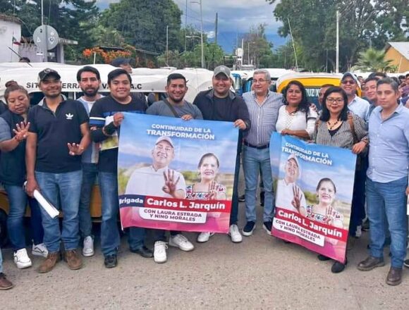 Noé Jara y Carlos Jarquín aliados para fortalecer la 4T en Xoxocotlán