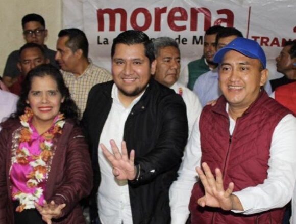 ¡Xoxocotlán territorio de la #4T!; realizan gran asamblea informativa para recibir a Laura y Nino