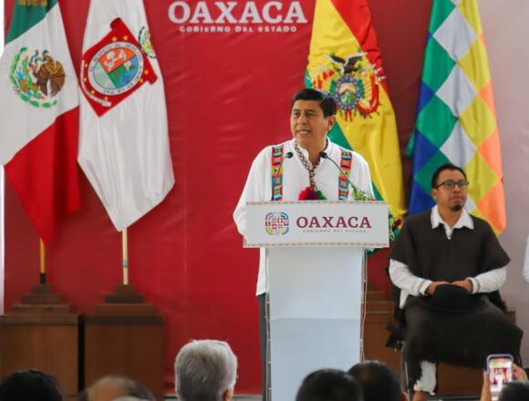 Refrendan pueblos de Bolivia y Oaxaca sus lazos de hermandad