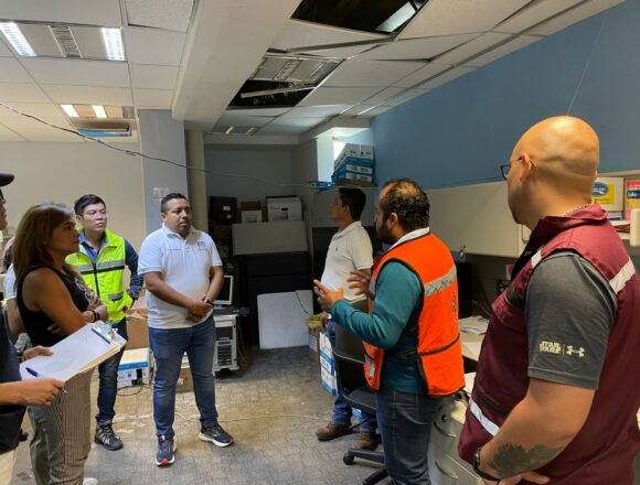 Protección Civil evalúa afectaciones en Ciudad Administrativa tras sismo