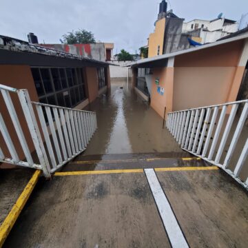 Auxilian a la población ante fuerte lluvia ocurrida en la Heroica Ciudad de Tlaxiaco