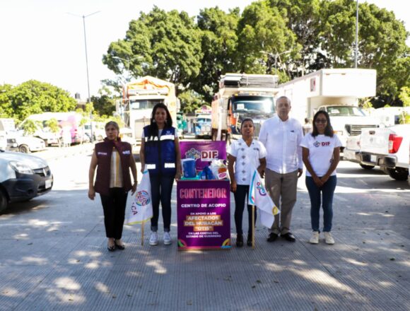 Envía DIF Oaxaca primer bloque de apoyo para el pueblo guerrerense afectado por el huracán Otis