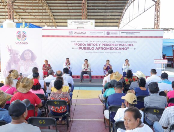 Desde el corazón de la Llanada, conmemora Gobierno de Oaxaca el Día Internacional de las Personas Afrodescendientes