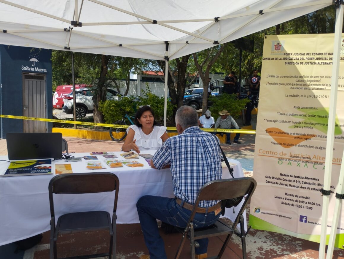 Diálogo y conciliación, alternativas en la solución de conflictos: PJEO