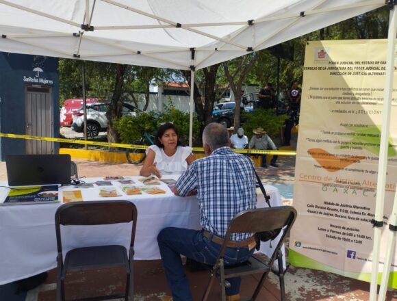 Diálogo y conciliación, alternativas en la solución de conflictos: PJEO