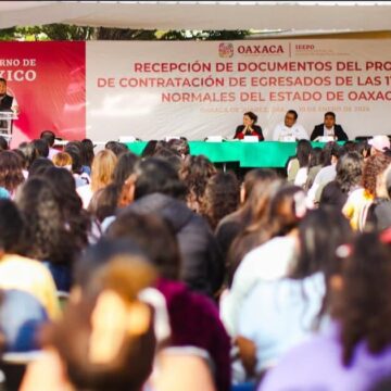 Inicia IEEPO recepción de documentos para contratación de normalistas generación 2019-2023