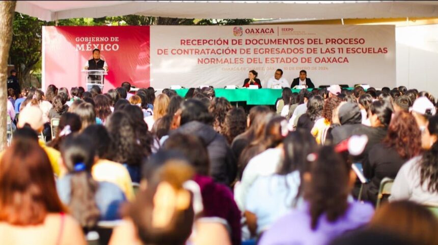 Inicia IEEPO recepción de documentos para contratación de normalistas generación 2019-2023