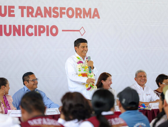 Con inversión millonaria, Gobierno de Oaxaca impulsa el desarrollo de San Juan Colorado