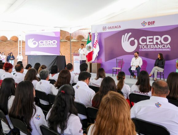 Se suma DIF Oaxaca a campaña Cero Tolerancia al Hostigamiento Sexual y Acoso Sexual