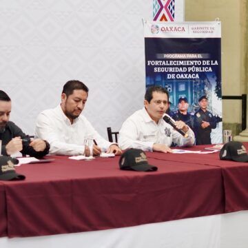 Garantiza SSPC entornos pacíficos y seguros en las regiones de Oaxaca