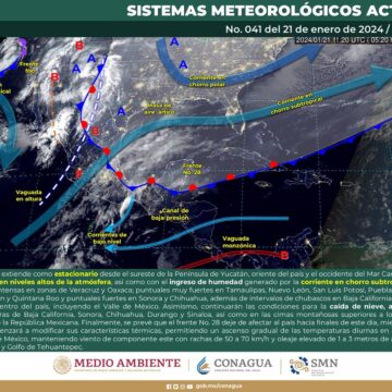 Pronostican sensación fresca, lluvias aisladas y vientos del norte para este domingo