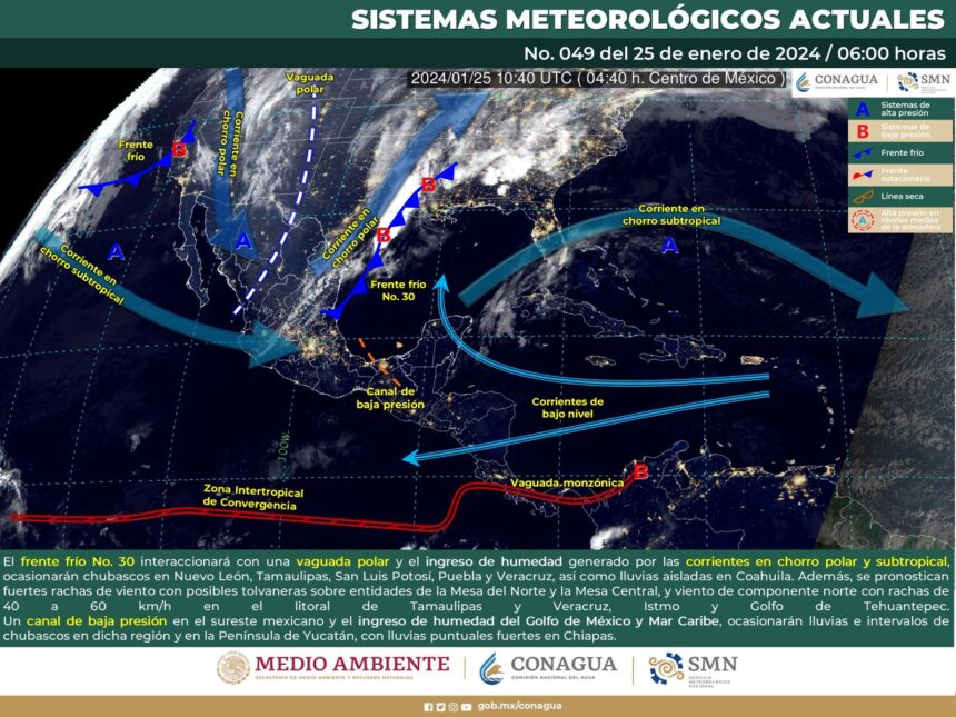 Se prevé día caluroso, vientos moderados y baja probabilidad de lluvias en el estado: Protección Civil