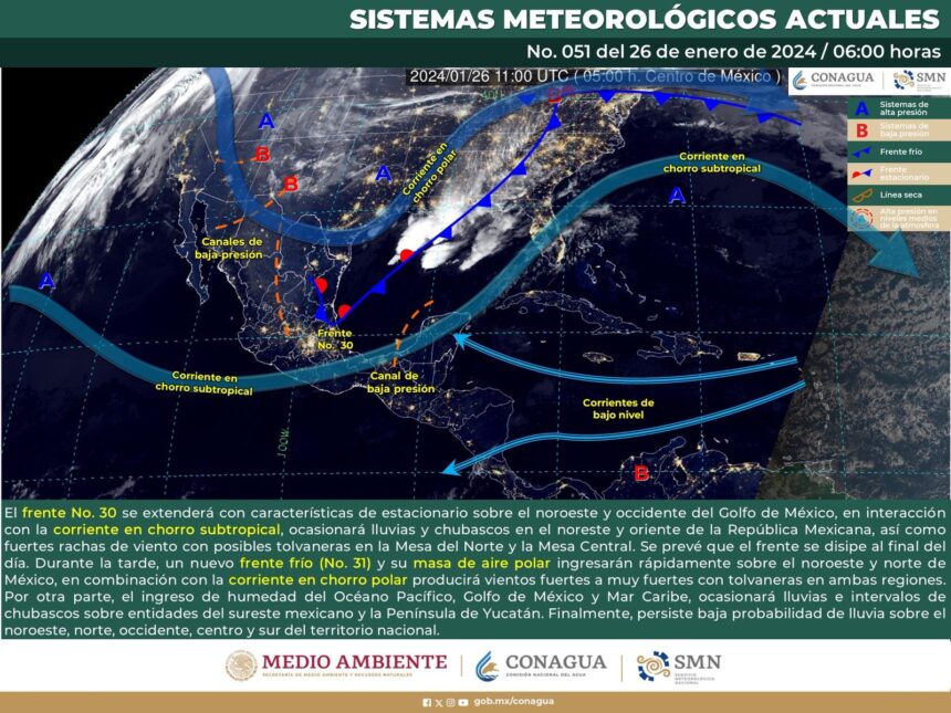 Prevé Protección Civil día con ambiente templado, caluroso y lluvias escasas para el estado