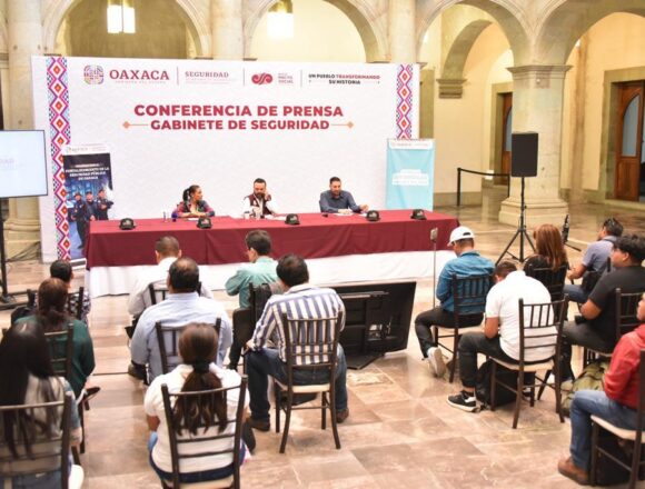 Mantiene SSPC despliegue de acciones para salvaguardar la integridad de la población oaxaqueña