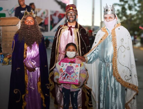Llegan Reyes Magos a Xoxocotlán
