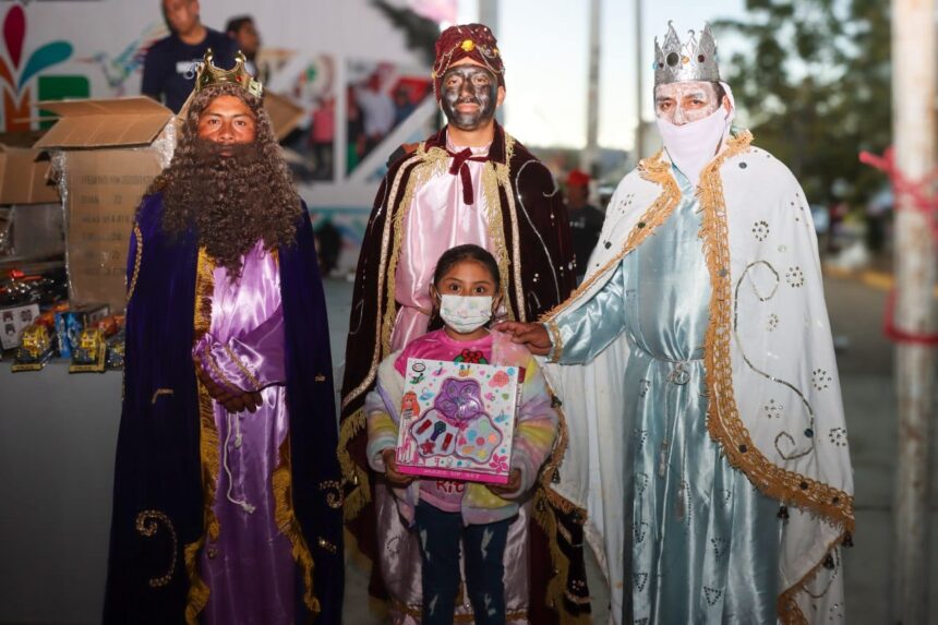 Llegan Reyes Magos a Xoxocotlán