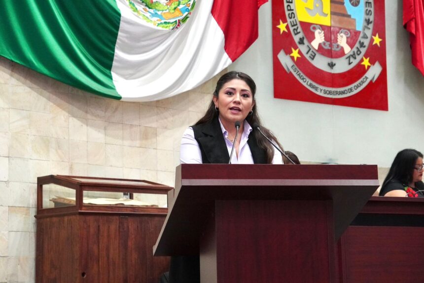 La diputada Liz Concha pide garantizar el paso seguro de migrantes por tierras oaxaqueñas