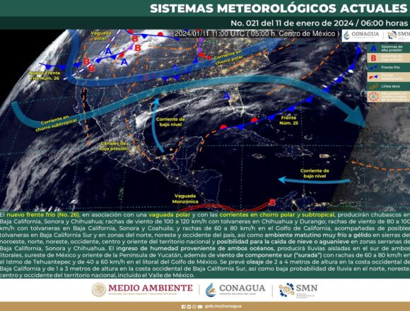 Ambiente frío al amanecer y ligero evento de norte es el pronóstico para este jueves