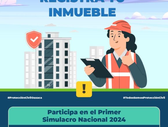 Convoca Protección Civil al Primer Simulacro Nacional 2024