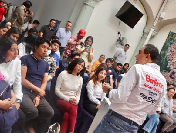 Intensa campaña de Benjamín Robles rumbo al Senado de la República