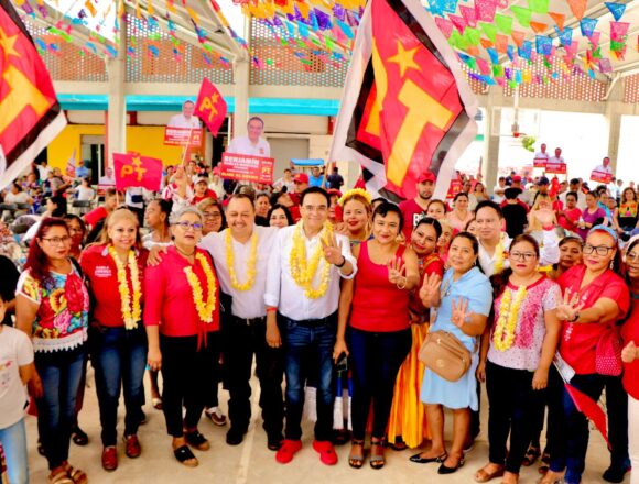 Benjamín Robles “El Bueno”, le dará Matías Romero el voto de la esperanza