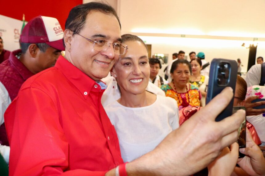 Sorprende el PT con marcha multitudinaria en Puerto Escondido: apoyan a Claudia y a Benjamín “El Bueno”