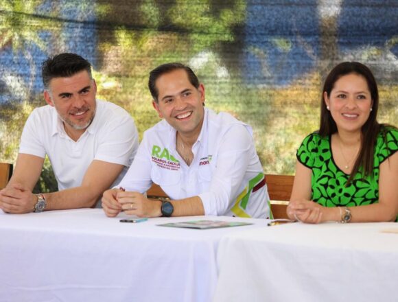 Fortalece Dirigencia Nacional del Partido Verde, la campaña deRaúl Bolaños Cacho Cué a la diputación federal por el distrito 08