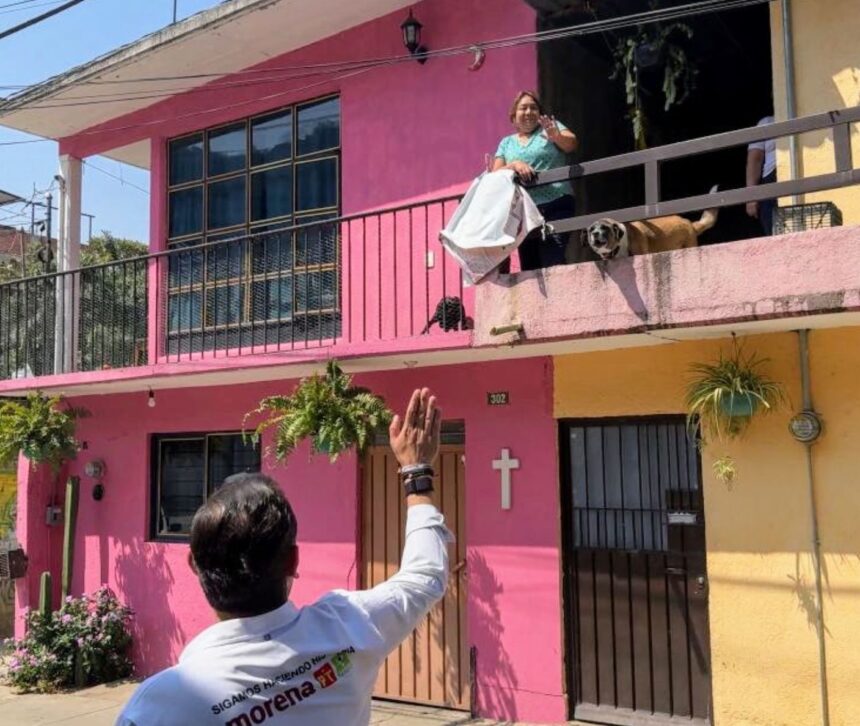 Llama Raúl Bolaños a la ciudadanía oaxaqueña a respaldar con su voto, a la Cuarta Transformación