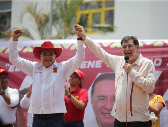 La 4T en Oaxaca ya tiene senador, ¡es Benjamín Robles “El Bueno”!: Noroña