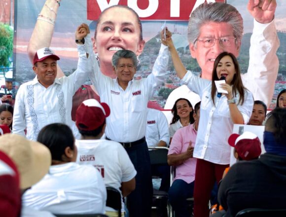 Reyes Soto y Martínez Neri Reafirman Apoyo a la 4T en Oaxaca de Juárez