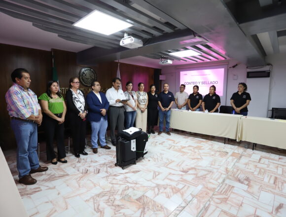 Cumple IEEPCO con entrega de documentación al INE para garantizar Voto Anticipado