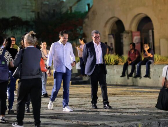 Para consolidar la Cuarta Transformación, en Oaxaca debemos caminar codo a codo con la gente: Monreal