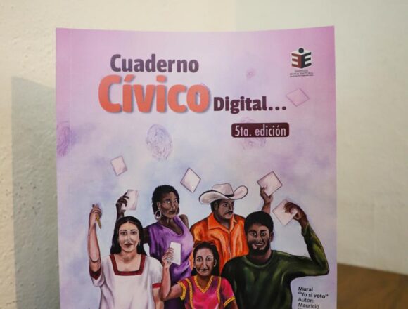 Presenta IEEPCO Quinta Edición del Cuaderno Cívico Digital