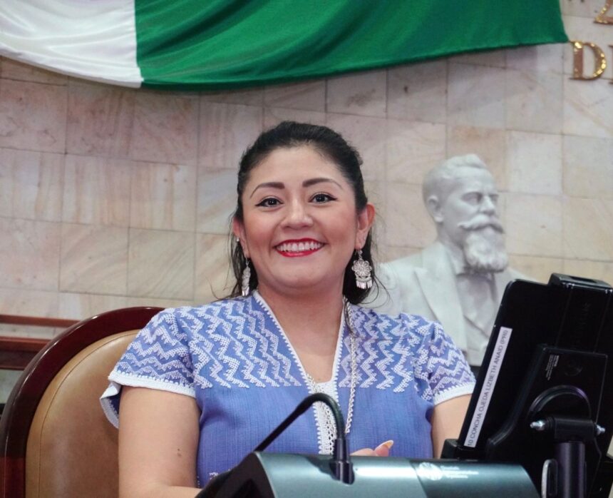 Diputada Liz Concha una vez más alza la voz en el Congreso de Oaxaca