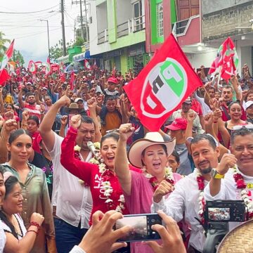 Santos Reyes Nopala es PRI. Carmelita Ricárdez y Marín en masivo pre cierre de campaña.