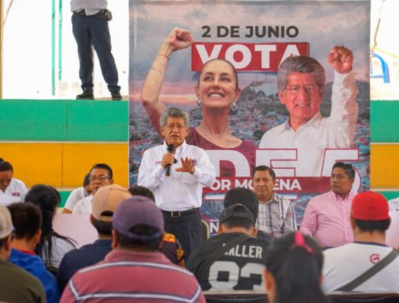 Arropan familias del Fraccionamiento Álamos propuestas reales de Francisco Martínez Neri