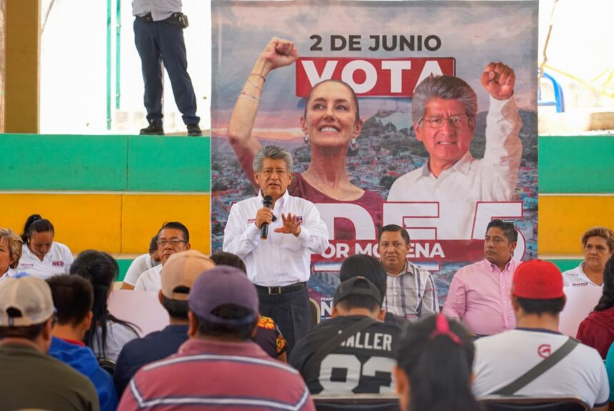 Arropan familias del Fraccionamiento Álamos propuestas reales de Francisco Martínez Neri