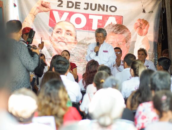 Con el respaldo de San Juan Chapultepec,va Martínez Neri por la consolidación de la transformación