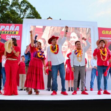 Plaza de la Danza se LLENA en cierre de Benjamín Robles “El Bueno”: el pueblo VOTARÁ PT