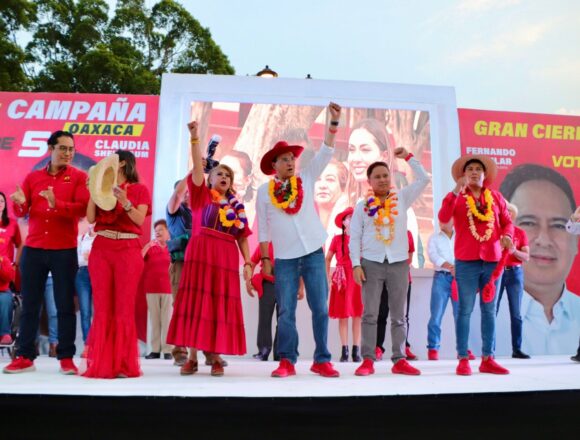 Plaza de la Danza se LLENA en cierre de Benjamín Robles “El Bueno”: el pueblo VOTARÁ PT