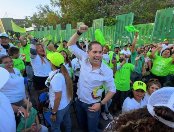 Con un llamado a la unidad en torno a Sheinbaum y la 4T, cierra RaúlBolaños su campaña a la diputación federal por el distrito VIII en Oaxaca