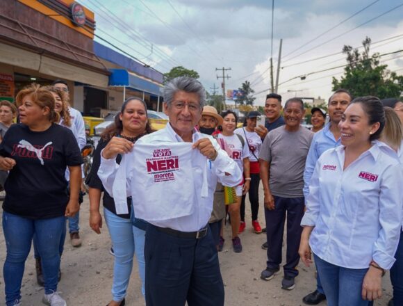 Pueblo Nuevo da el voto de confianza a Francisco Martínez Neri