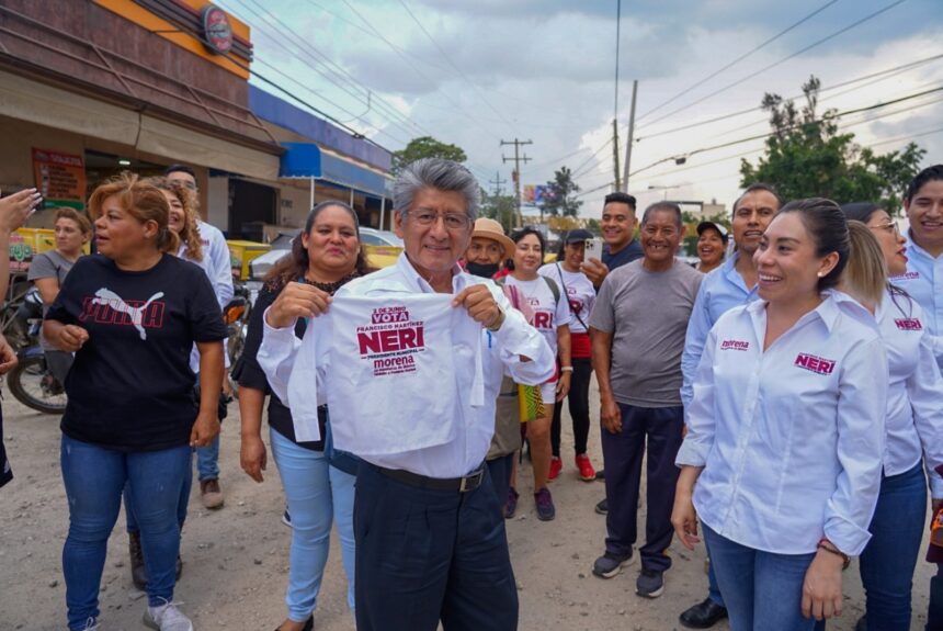 Pueblo Nuevo da el voto de confianza a Francisco Martínez Neri