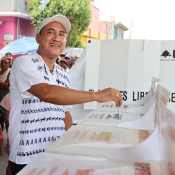 Hoy vive México, una fiesta democrática, destaca Nino Morales