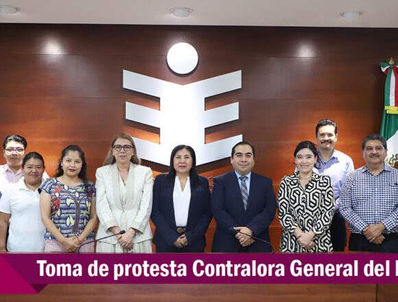 Rinde protesta nueva contralora del IEEPCO