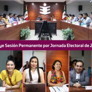 Concluye Sesión Permanente por Jornada Electoral de 2 de junio