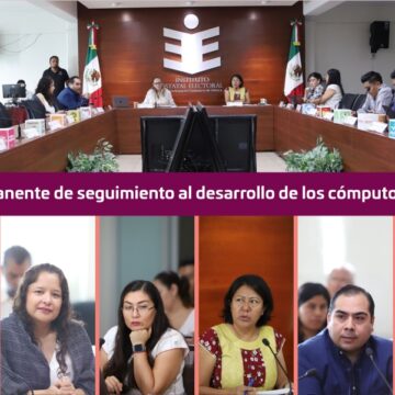 Instala IEEPCO Sesión Permanente en el desarrollo de cómputos distritales electorales